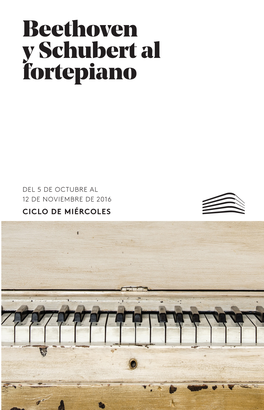 Beethoven Y Schubert Al Fortepiano