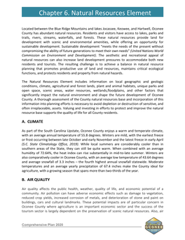 Chapter 6. Natural Resources Element