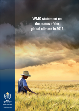 WMO Statement on the Status of the Global Climate in 2012