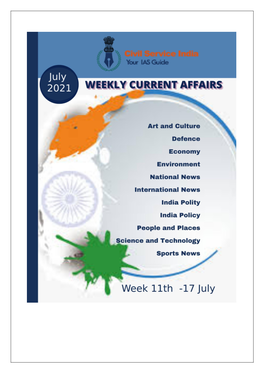 Download Weekly Current Affairs Magazine Here