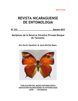GAUTHIER K. & MAES J.M. – Mariposas De La Reserva Silvestre