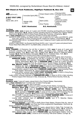 October Yearling Sale Book 1