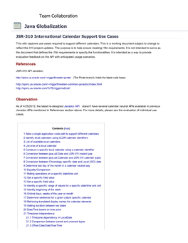 Java Globalization > Wiki > JSR-310 International Calendar Support Use