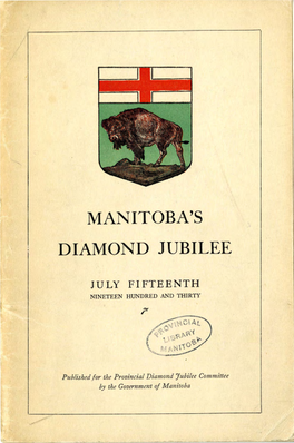 Manitoba's Diamond Jubilee