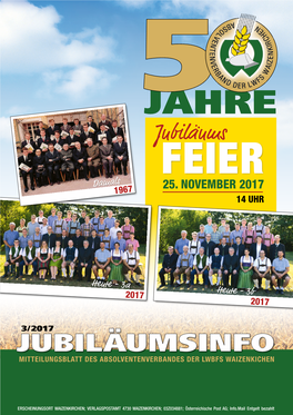 Jubiläums FEIER Damals1967 25