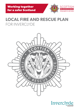 LOCAL FIRE and RESCUE PLAN for INVERCLYDE Contents Foreword 1