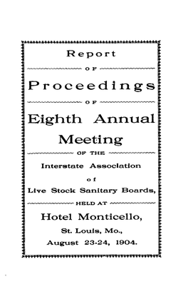 8 Th Annual Meeting