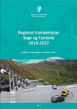 Regional Transportplan Sogn Og Fjordane 2018 - 2027