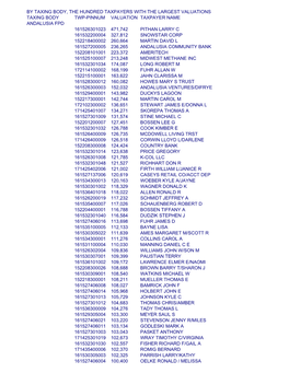 Top 100 Taxpayers-Web