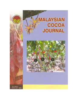 Malaysian Cocoa Journal, 8/2014