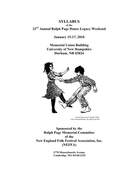 2010 RPDLW Syllabus