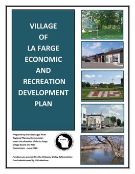 Village of La Farge Economic and Recreation Development Plan