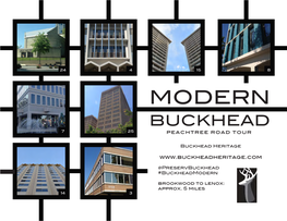 MODERN BUCKHEAD 7 25 Peachtree Road Tour