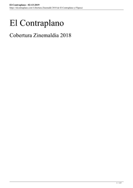 02-13-2019 Cobertura Zinemaldi 2018 De El Contraplano Y Flipesci