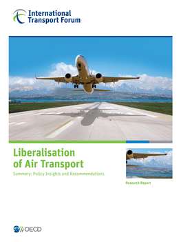 Liberalisation of Air Transport Summary: Policy Insights and Recommendations