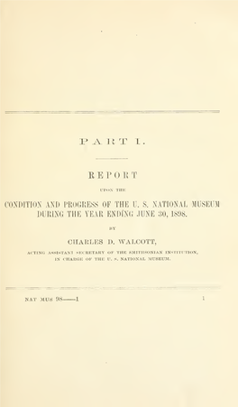 Annual Report of the Board of Regents of the Smithsonian Institution