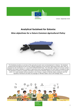 EE Analytical Factsheet for Estonia