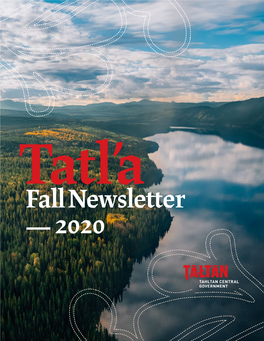 Fall Newsletter — 2020