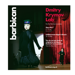 Dmitry Krymov Lab for the First Time in London