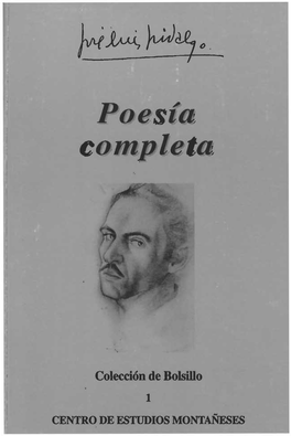 José Luis Hidalgo. Poesía Completa