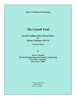 The Carroll Trail