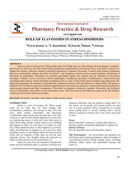 Pharmacy Practice & Drug Research