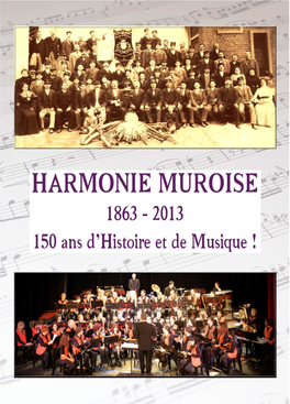 La Version PDF De La Brochure Des 150 Ans De L'harmonie Muroise, Présentée Ci-Dessous