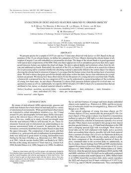 Evolution of Dust and Ice Features Around Fu Orionis Objects1 S