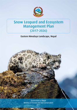Snow Leopard and Ecosystem Management Plan (2017-2026)