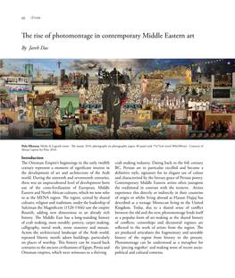 The Rise of Photomontage in Contemporary Middle Eastern Art