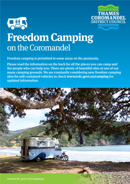Freedom Camping on the Coromandel