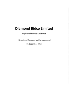 Diamond Bidco Limited