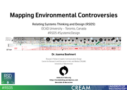 Mapping Environmental Controversies