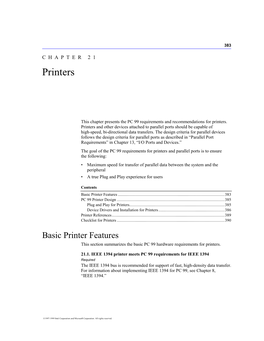 PC 99 System Design Guide