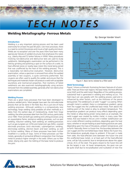 Volume 4 Issue 3: Welding Metallography