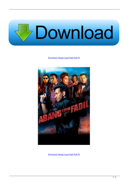 Download Abang Long Fadil Full 50