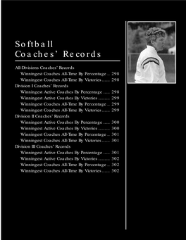 2002 NCAA Baseball and Softball Records Book