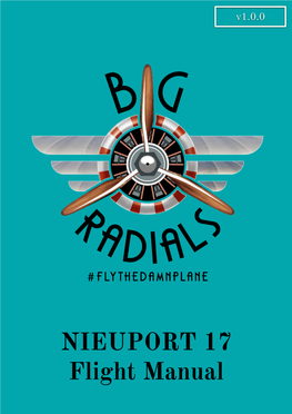 NIEUPORT 17 Flight Manual Big Radials Nieuport 17