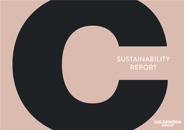 SUSTAINABILITY REPORT SUSTAINABILITY REPORT 2019 Contents