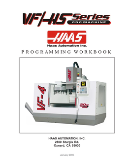 Haas Programming Workbook