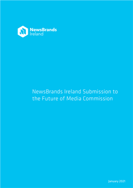 Newsbrands Ireland Submission to the Future of Media Commission