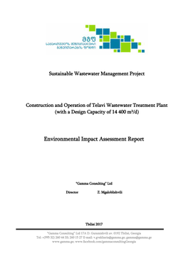 Environmental Impact Assessment Report