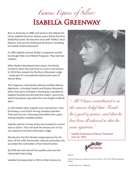 Isabella Greenway