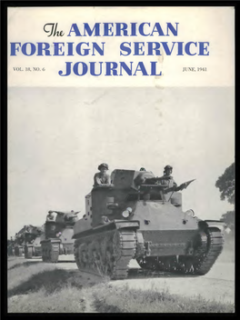 The Foreign Service Journal, June 1941