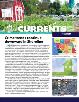 Currentsnews from the City of Shoreline Volume 19 No
