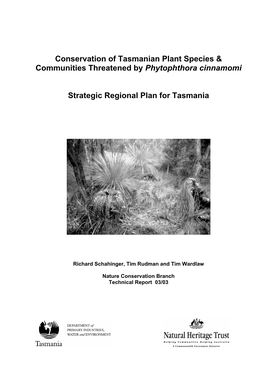 Conservation of Tasmanian Plant Species & Communities