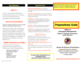 Emergency Preparedness Guide