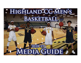 2018 19 HCC Mbball Media