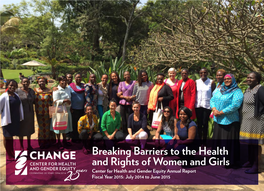 Breaking Barriers to the Health and Rights of Women and Girls