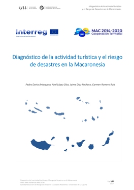 Diagnóstico De La Actividad Turística Y El Riesgo De Desastres En La Macaronesia